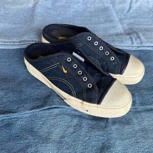 Vintage nike denim clog sneakers